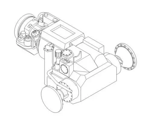 Resinový set CMK 2043 motor Honeywell AGT 1500C-US v měřítku 1/72