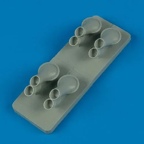 Resinové výfuky Aires Quickboost QB72278 pro model G8N1 Renzan v měřítku 1/72
