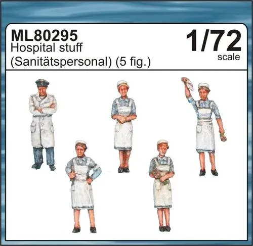 Resinová sada CMK ML80295 zdravotnický personál v měřítku 1/72