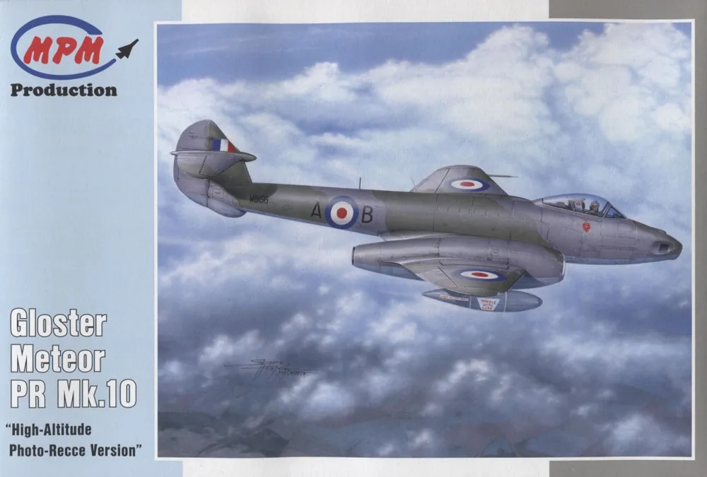 Krabice stavebnice Special Hobby 72560 Gloster Meteor PR Mk.10 v měřítku 1/72