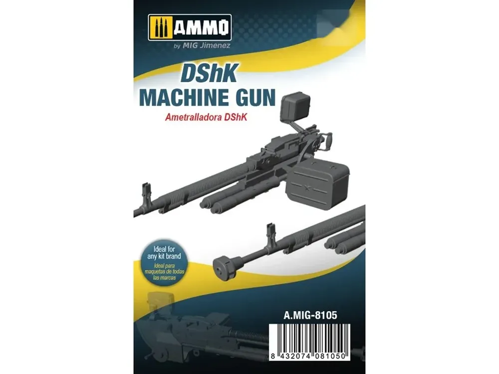 Balení doplňku AMMO Mig AMIG8105 kulomet DShK v měřítku 1/35