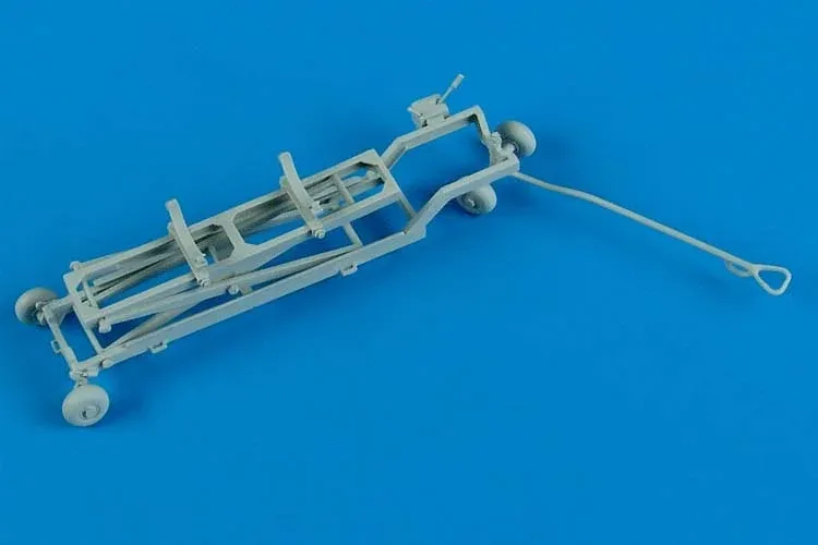 Aires 480048 sovětský vozík pro nakládání zbraní v měřítku 1/48, doplněk k modelům letadel