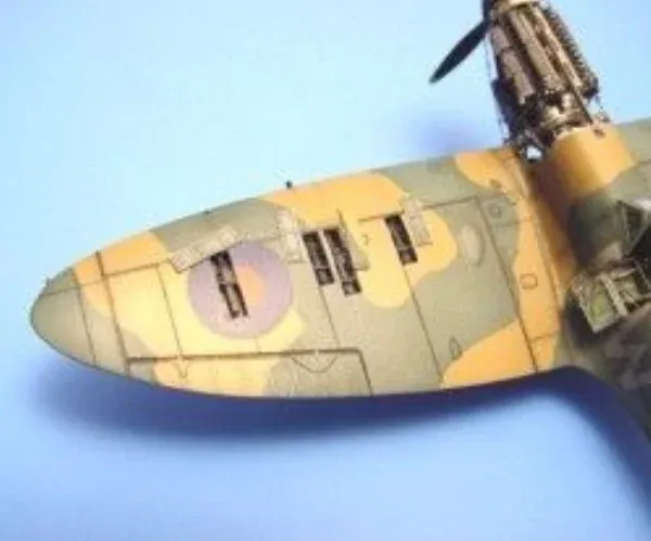 Detailní sada Aires 7084 Spitfire Mk. I zbraňové prostory 1/72 pro model Tamiya
