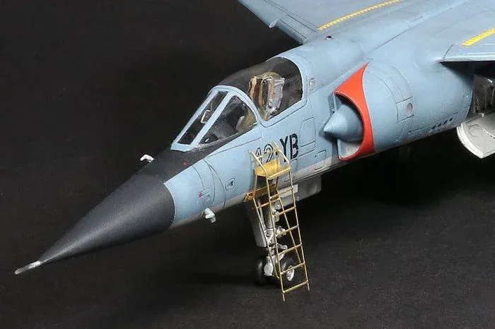 Fotoleptová sada Brengun BRL144162 žebřík pro Dassault Mirage v měřítku 1/144