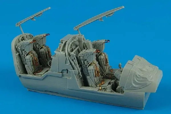 Resinová sada kokpitu Aires 4398 pro EA-6B Prowler ICAP-2 v měřítku 1/48