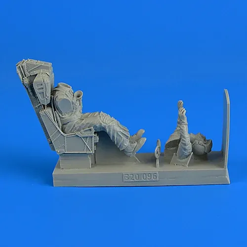 Aires 320096 figurka pilota US Navy s vystřelovací sedačkou pro F-8 v měřítku 1/32