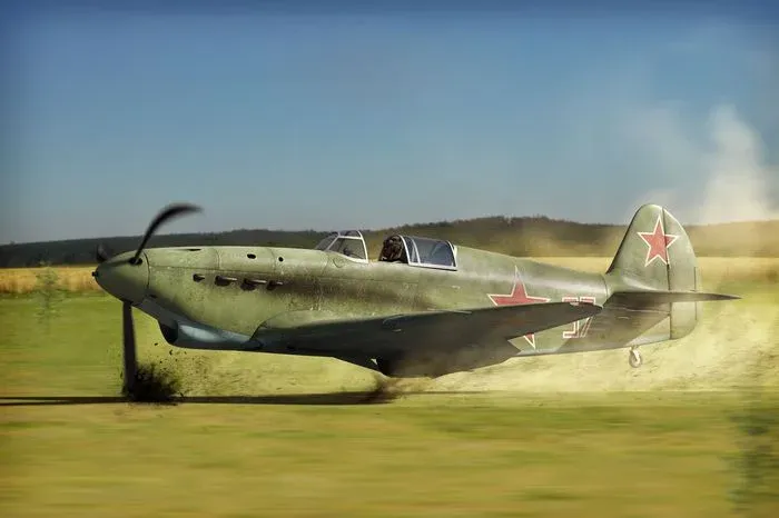 Plastová stavebnice Brengun BRP144008 Yak-1 1941 v měřítku 1/144