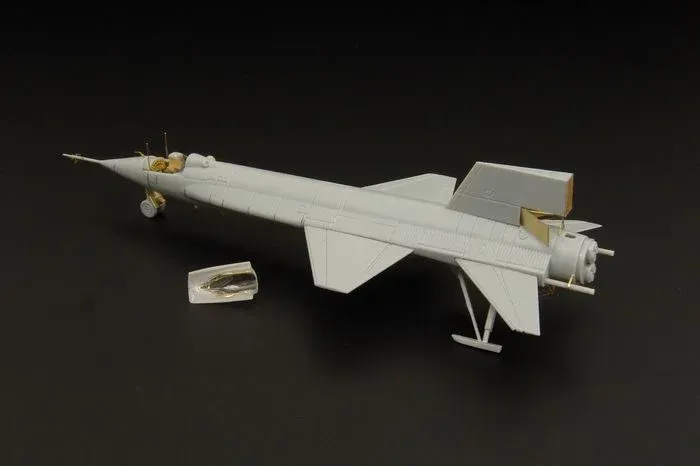 Fotolepty Brengun BRL144067 pro North American X-15 v měřítku 1/144, leptaný plát