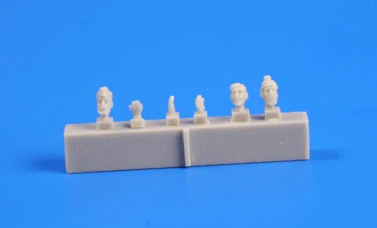 Resinové figurky CMK F72248 posádka ponorky U-IX v měřítku 1/72