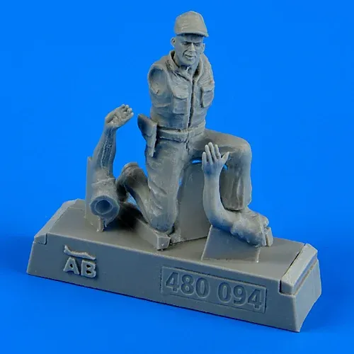 Sada figurek Aires 480094 pozemní personál USAF operace Farm Gate v měřítku 1/48