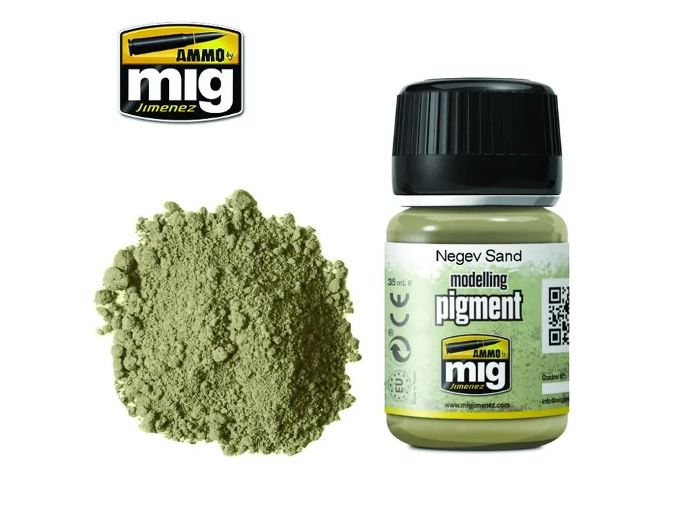 Dóza suchého pigmentu AMMO Mig A.MIG-3024 písek Negev (Negev Sand) 35 ml