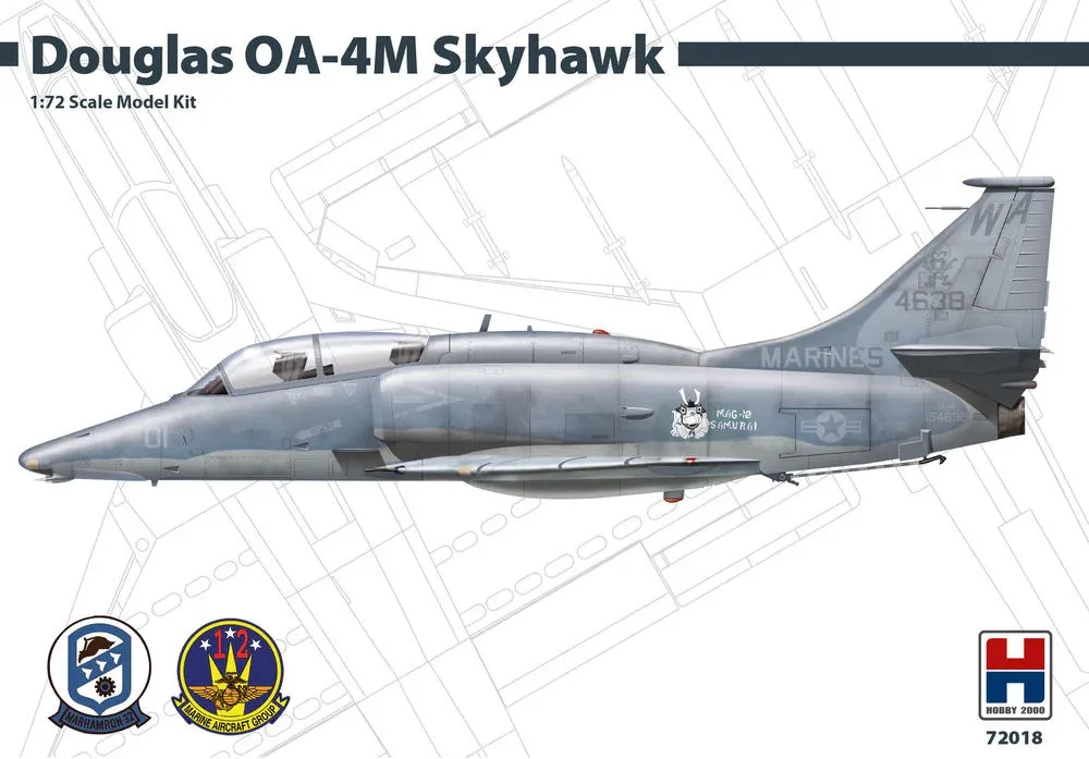 Krabice stavebnice Hobby 2000 1/72 Douglas OA-4M Skyhawk Samurai
