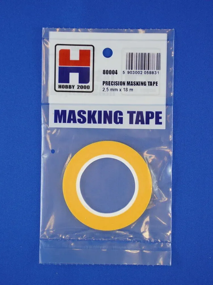Role přesné maskovací pásky Hobby 2000 80004 Precision Masking Tape 2,5 mm x 18 m