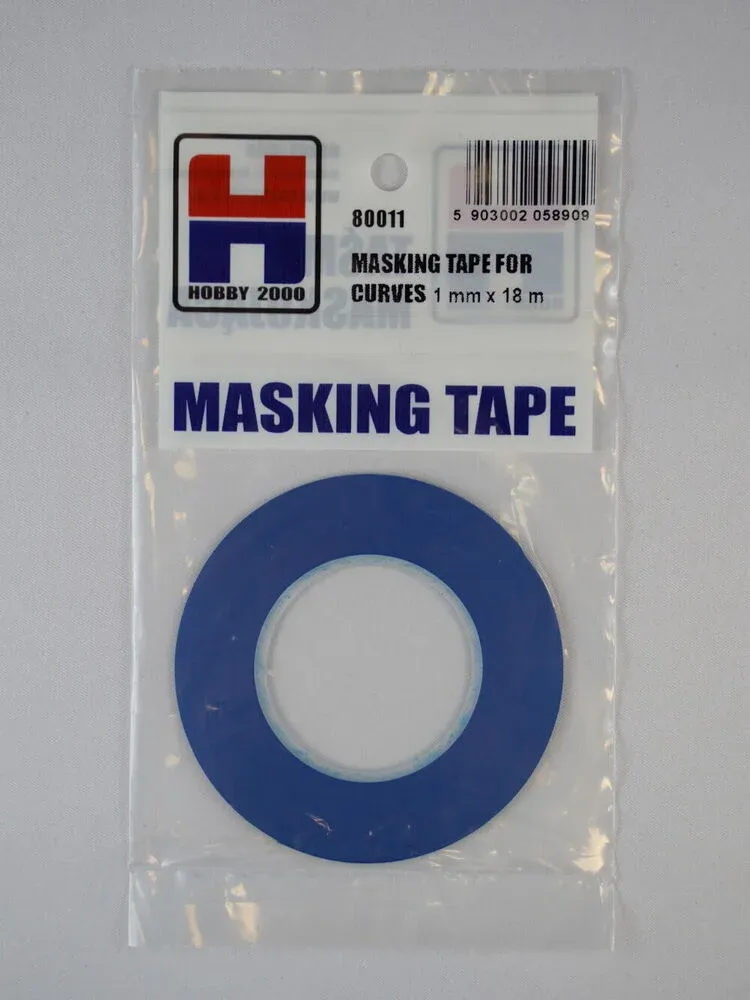Role maskovací pásky pro oblouky Hobby 2000 80011, šířka 1 mm, délka 18 m