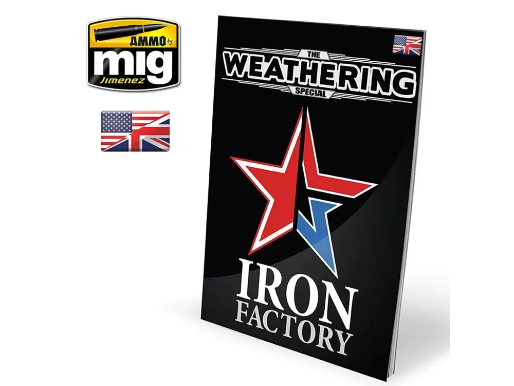 Obálka publikace AMMO Mig A.MIG-6104 The Weathering Special – Iron Factory, anglicky