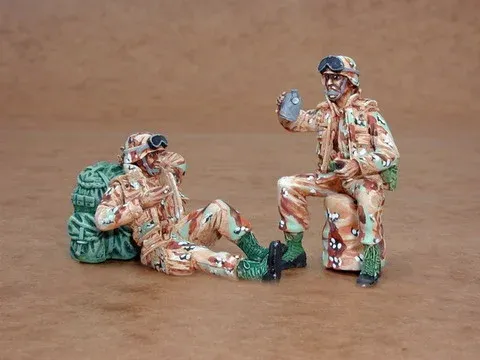 Resinové figurky CMK F35108 moderní vojáci US Army v měřítku 1/35, 2 kusy