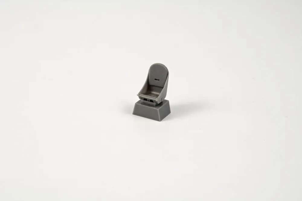 Resinová sedačka pilota CMK Quick & Easy Q48337 v měřítku 1/48 pro Defiant od Airfixu