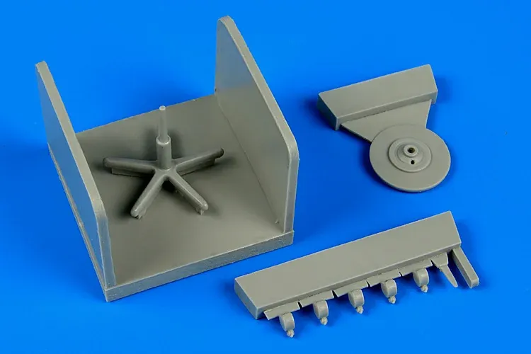 Resinový doplněk Aires 320063 nastavitelná sedačka mechanika v měřítku 1/32