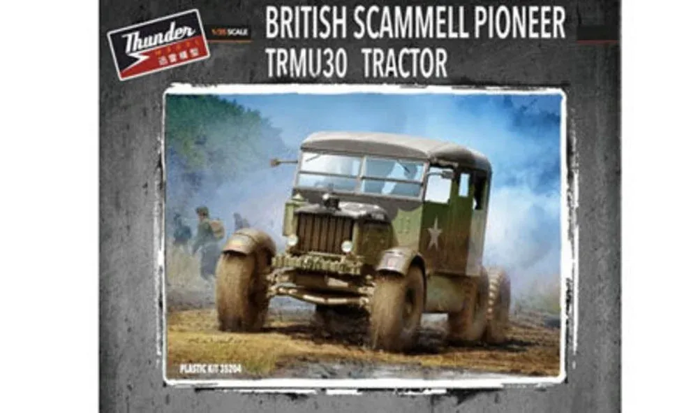 Krabice stavebnice Thunder Model TM35204 Scammell Pioneer TRMU30 v měřítku 1/35