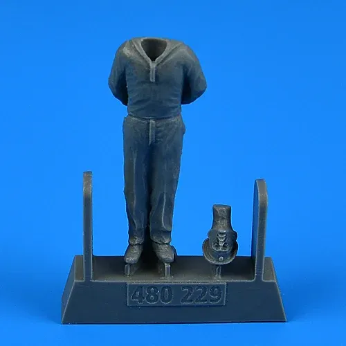 Figurka Aires 480229 námořník Kriegsmarine v měřítku 1/48 pro ponorku U-Boot typu VIIC