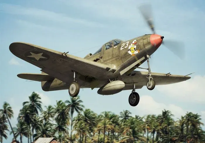 Plastová stavebnice Brengun BRP144011 P-39 D/F/K Airacobra v měřítku 1/144