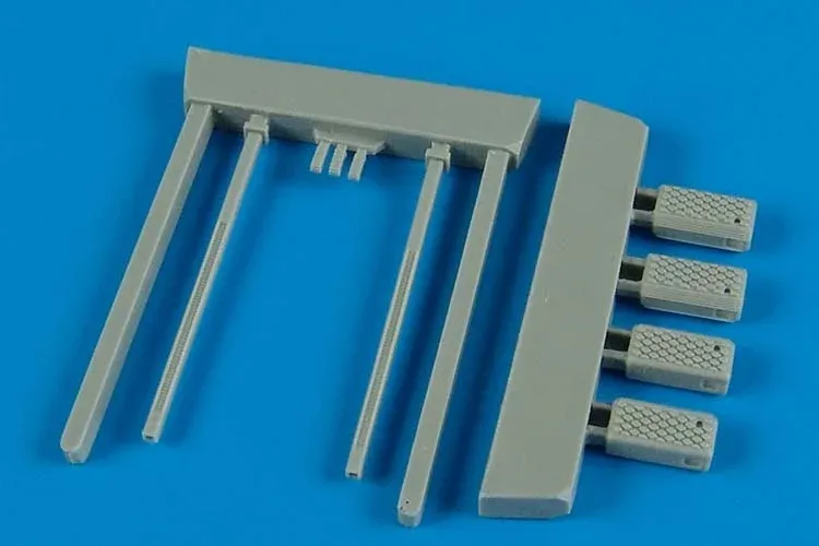 Aires 148003 klíny pod kola Navy Wheel Chock NWC-4/5 v měřítku 1/48