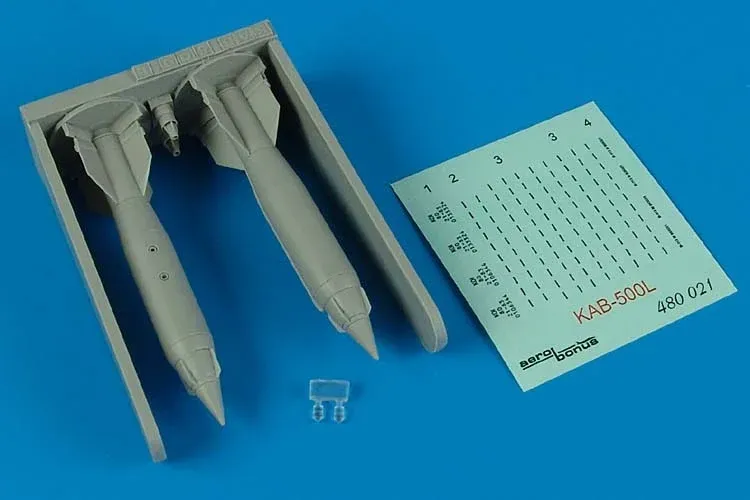 Detailní doplněk Aires Aerobonus 480021 KAB-500L laserem naváděná puma v měřítku 1/48
