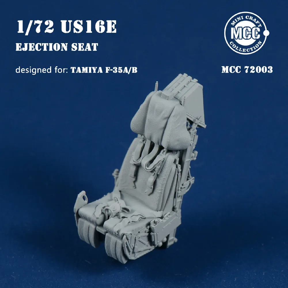 Vystřelovací sedačka Minicraft Collection 72003 M.B. MK16 US16E pro F-35A/B v měřítku 1/72
