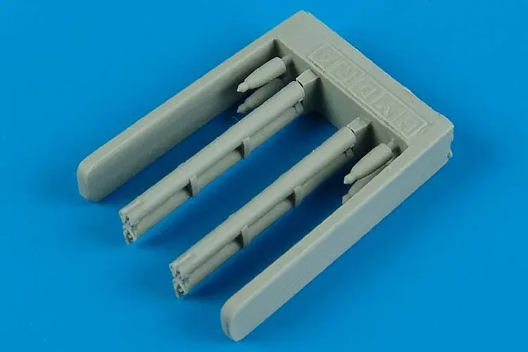 Doplňková sada Aires 480034 Hydra 70 marking rocket pods v měřítku 1/48