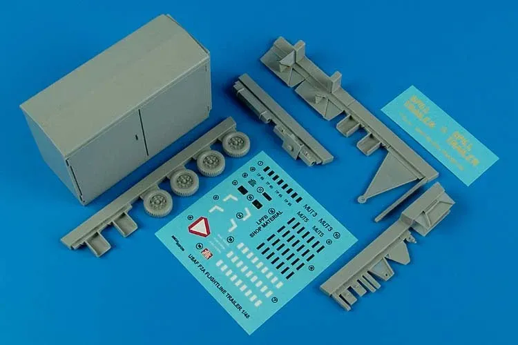 Resinový set Aires 480052 USAF F-2A spill trailer v měřítku 1/48