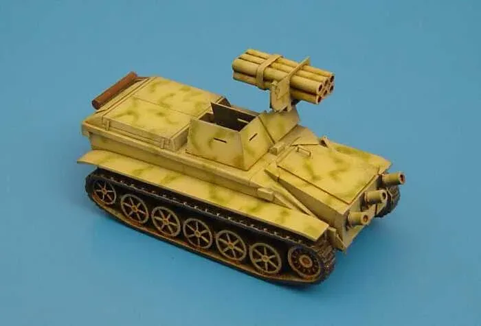 Stavebnice Hauler HLR87083 Borgward Wanze v měřítku 1/87, německý stíhač tanků