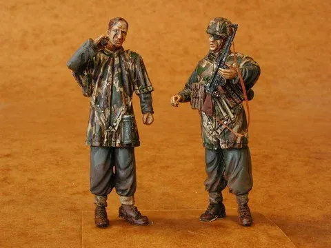 Resinové figurky CMK F35013 němečtí lovci tanků v měřítku 1/35, dvě figurky
