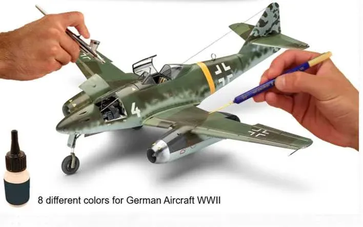 Sada akrylových barev Revell Aqua Color 36201 RAF WWII, osm lahviček po 17 ml