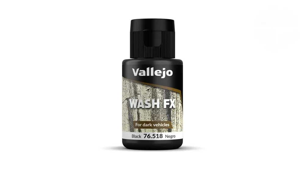 Lahvička washe Vallejo Wash FX 76518 černý wash 35 ml