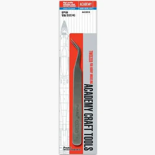 Modelářská pinzeta Academy Craft Tools AA12018 v balení