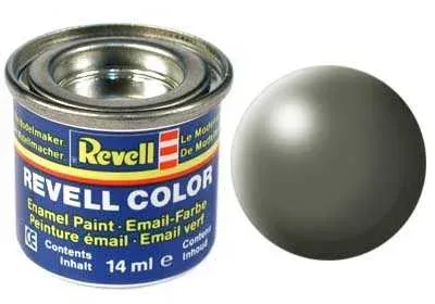 Lahvička emailové barvy Revell Email Color 32362 šedozelená hedvábná, 14 ml