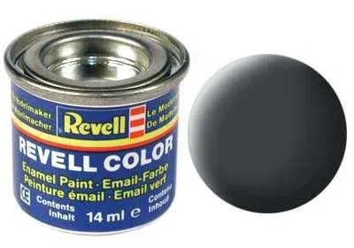 Lahvička emailové barvy Revell Email Color 32177 prachově šedá matná 14 ml