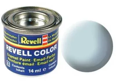 Lahvička emailové barvy Revell Email Color 32149 matná světle modrá, 14 ml