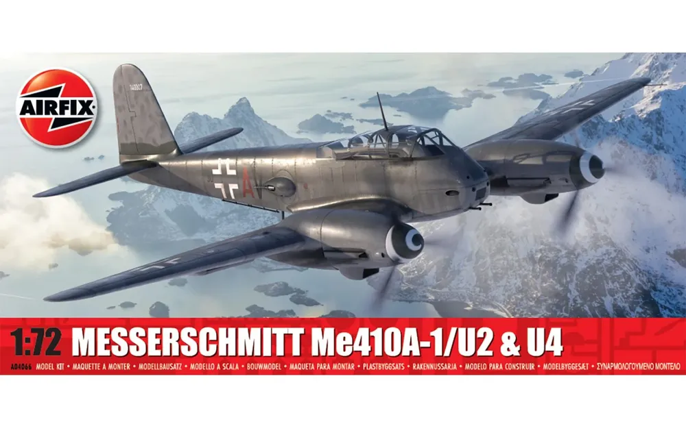Krabice stavebnice Airfix A04066 Messerschmitt Me 410A-1 v měřítku 1/72