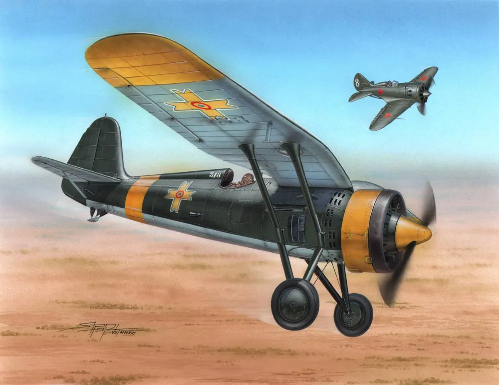Krabice stavebnice Special Hobby A115 PZL P.11c Foreign Service v měřítku 1/72