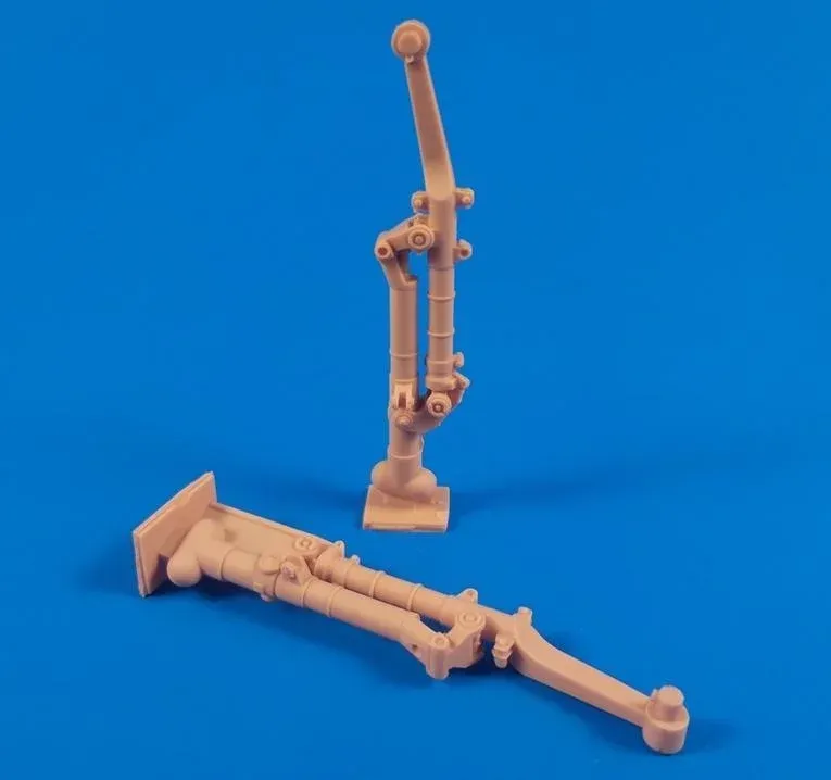 Resinová sada CMK 5108 zesílené nohy hlavního podvozku Tempest v měřítku 1/32