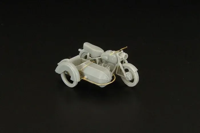 Resinová stavebnice Hauler HLR87173 BMW R 69 se sidecarem Steib 500 v měřítku 1/87
