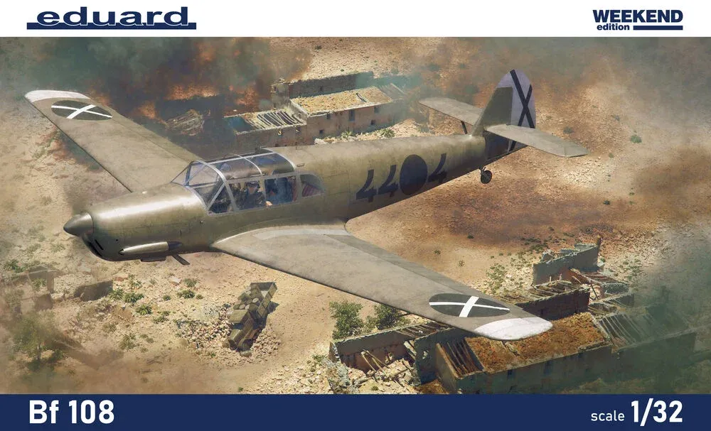 Krabice stavebnice Eduard 3405 Bf 108 Taifun 1/32 Weekend Edition