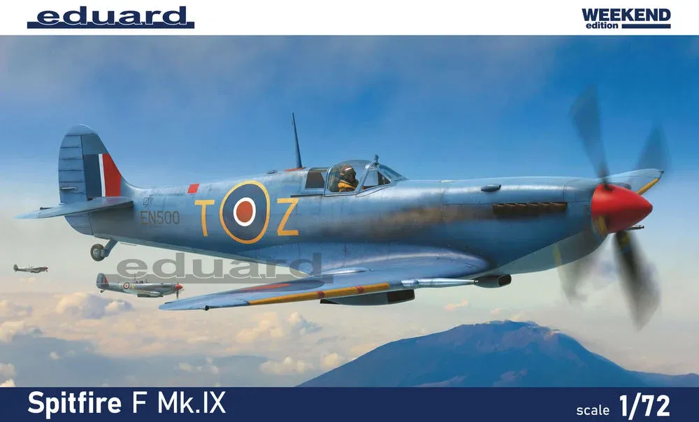 Stavebnice Eduard Spitfire F Mk.IX 1/72 Weekend Edition, katalogové číslo 7460