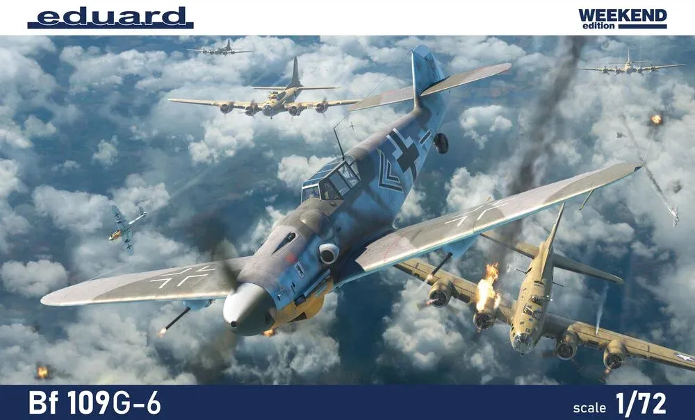 Krabice stavebnice Eduard 7475 Bf 109G-6 Weekend Edition v měřítku 1/72