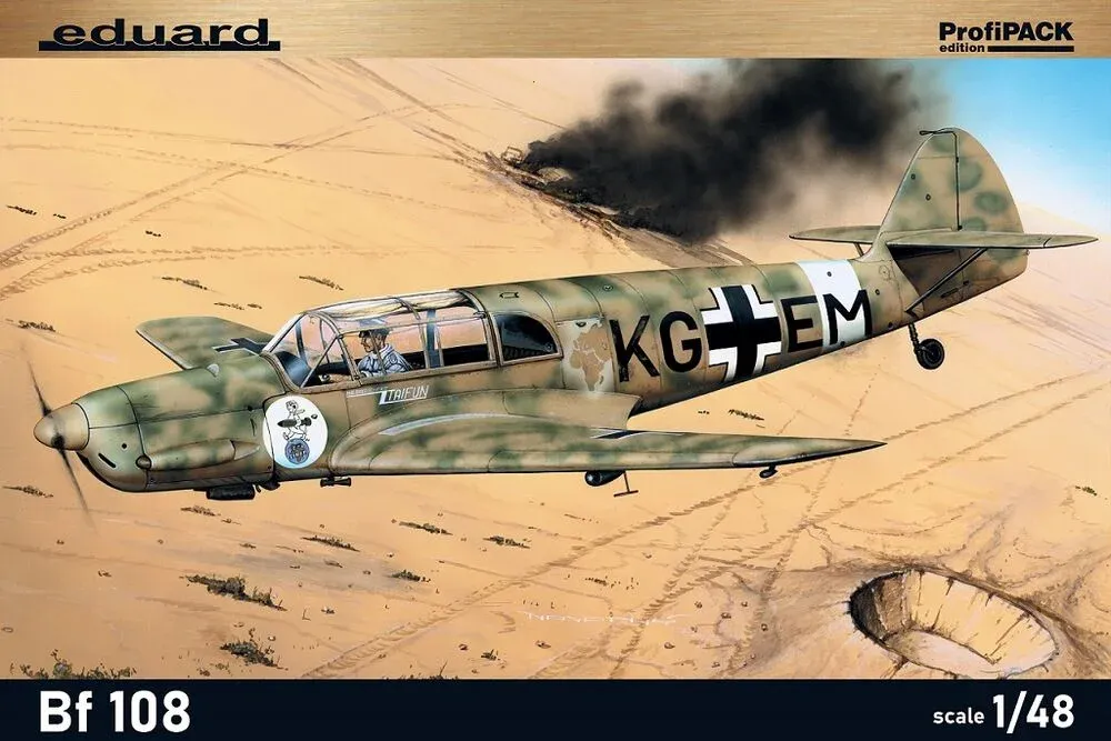 Krabice stavebnice Eduard 8078 Bf 108 ProfiPACK v měřítku 1/48