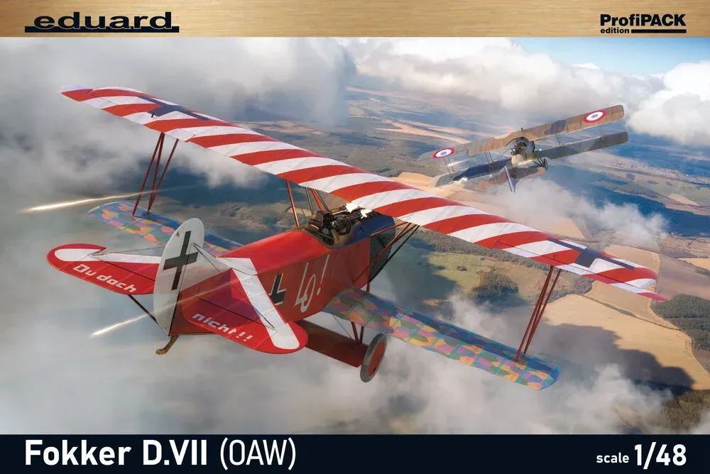 Krabice stavebnice Eduard 8136 Fokker D.VII (OAW) 1/48 ProfiPACK