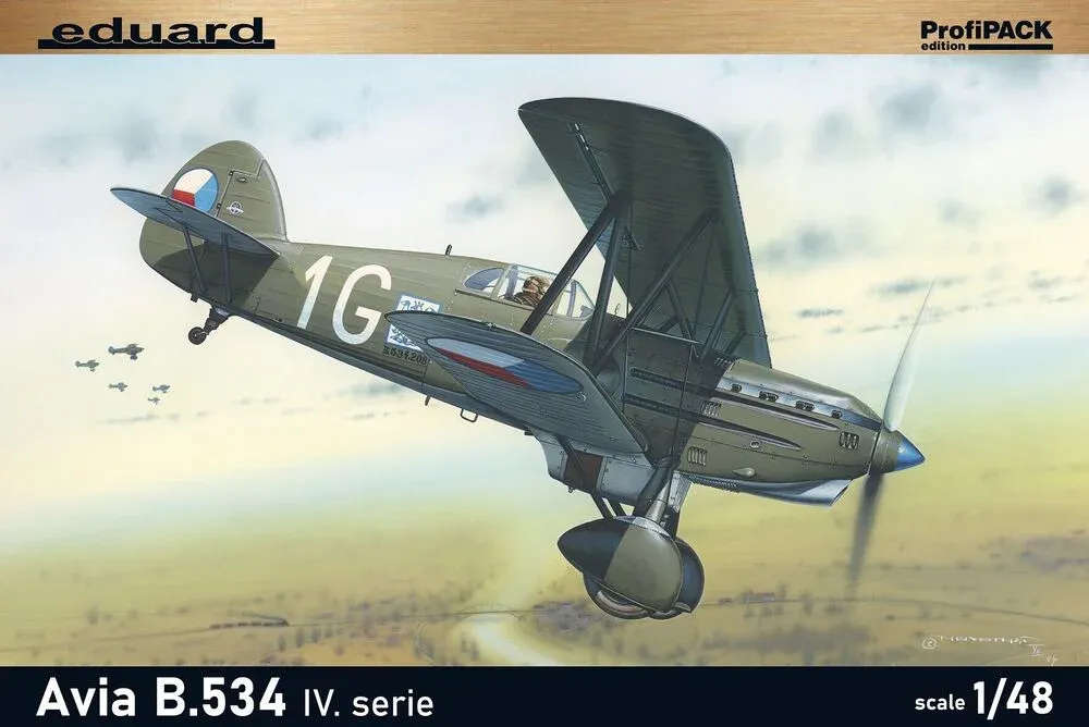 Krabice stavebnice Eduard 8192 Avia B-534 IV. série 1/48 ProfiPACK