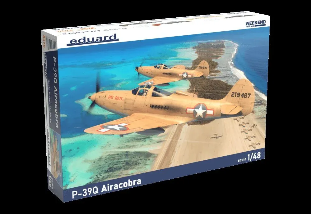 Krabice stavebnice Eduard 8470 P-39Q Airacobra 1/48 Weekend Edition