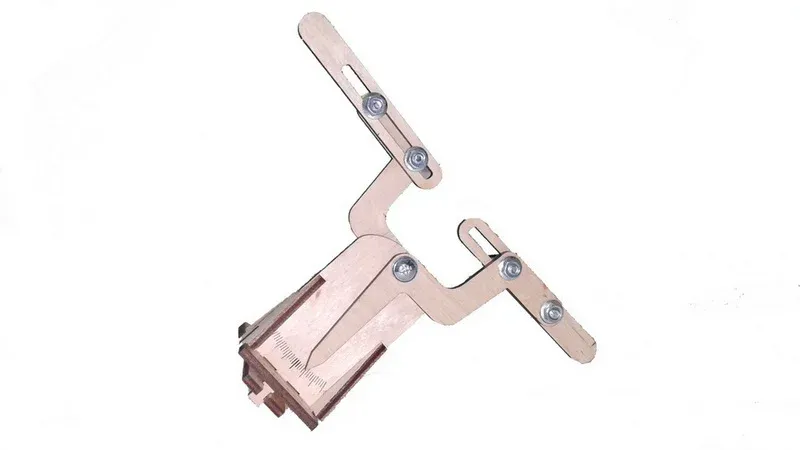 LMG BB-03 modul pro nastavení vzepětí křídel k leteckému stavebnímu přípravku LMG BB-01